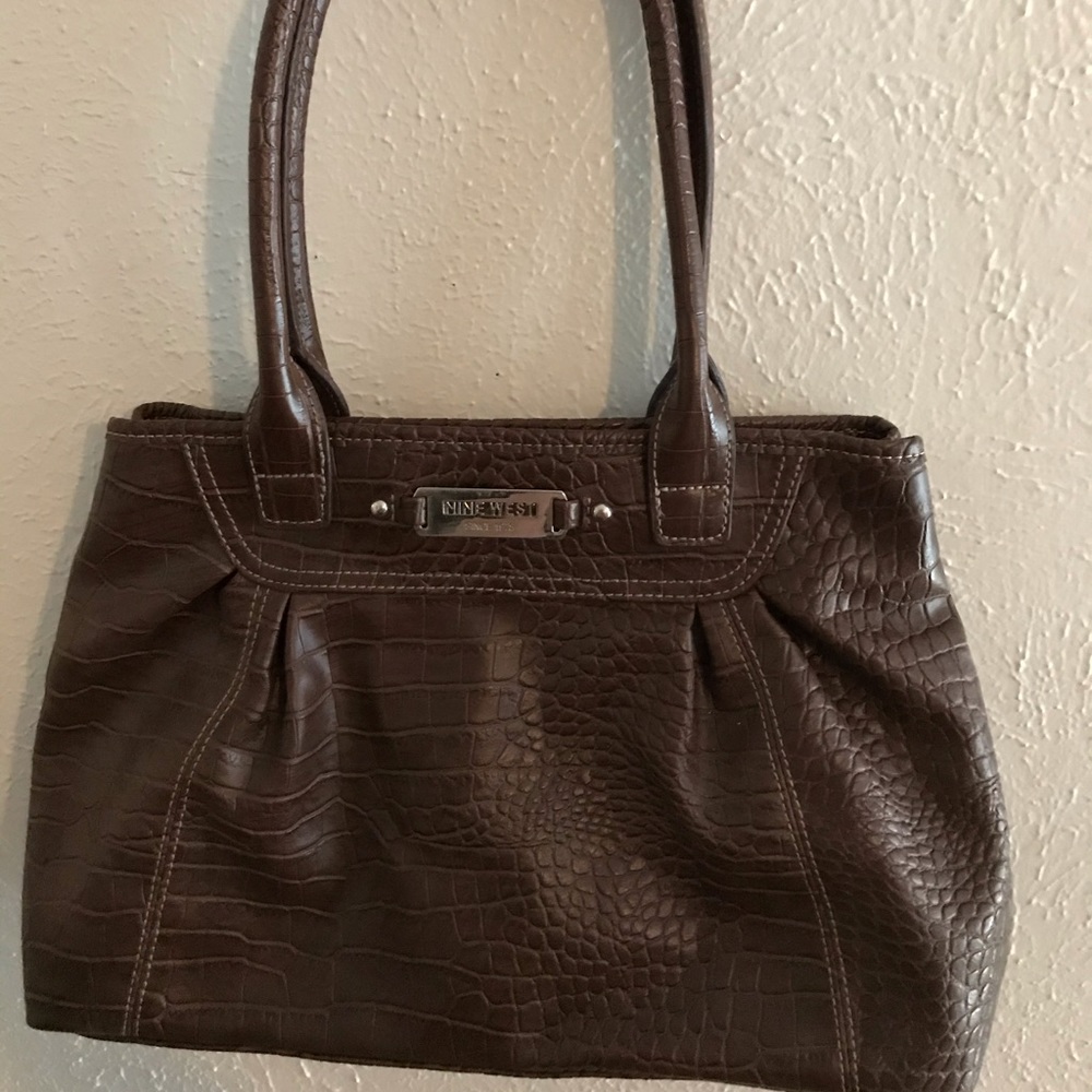 Nine West Brown Leather Purse